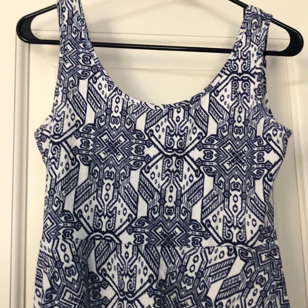 Blue Aztec Mini Dress! - Picture 2 of 3